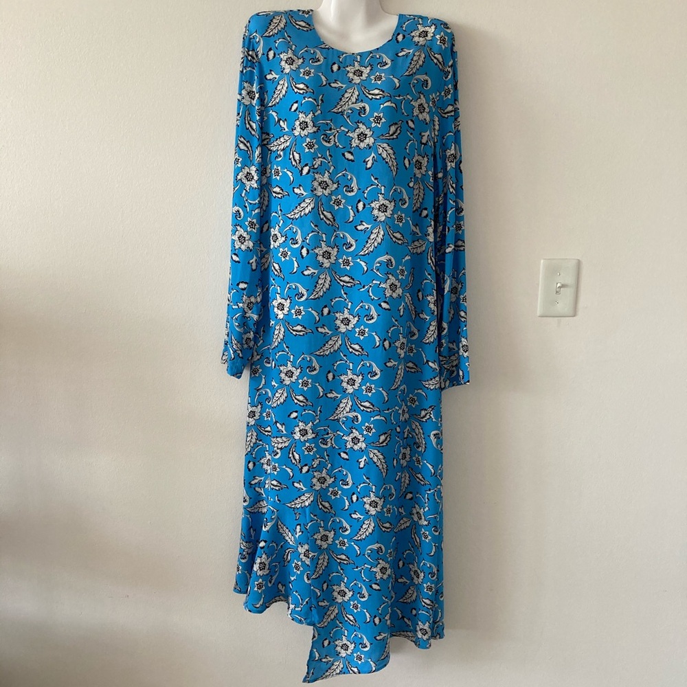 H&M Asymmetrical Hem Dress Size 14
